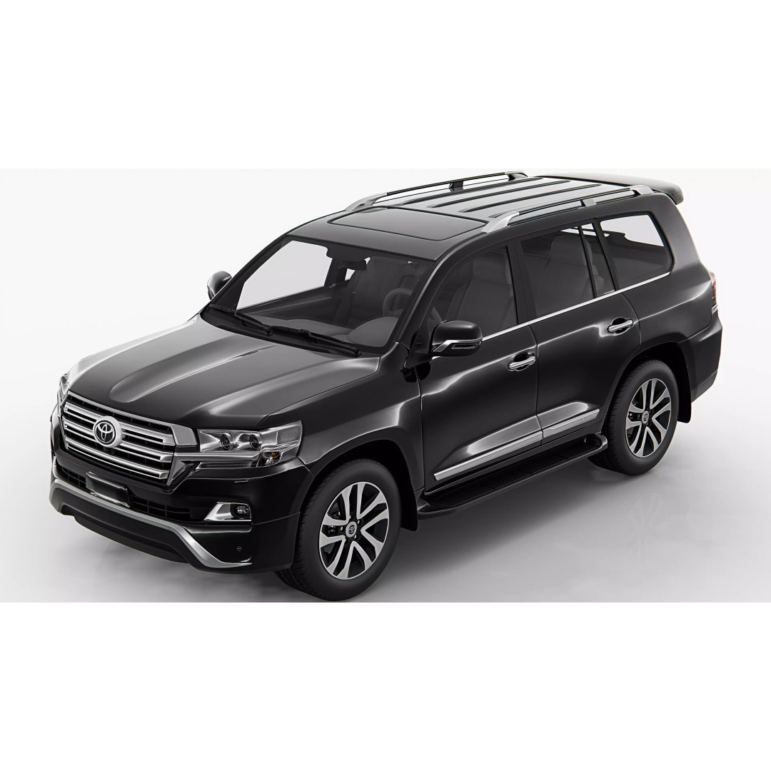 Toyota Land Cruiser 2016 3D Model – High Poly SUV, FBX, Blender - View 3