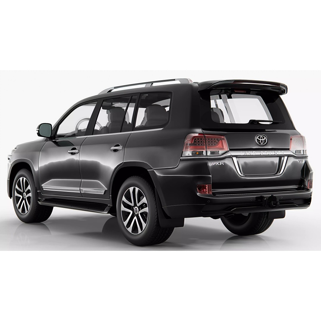 Toyota Land Cruiser 2016 3D Model – High Poly SUV, FBX, Blender - View 4