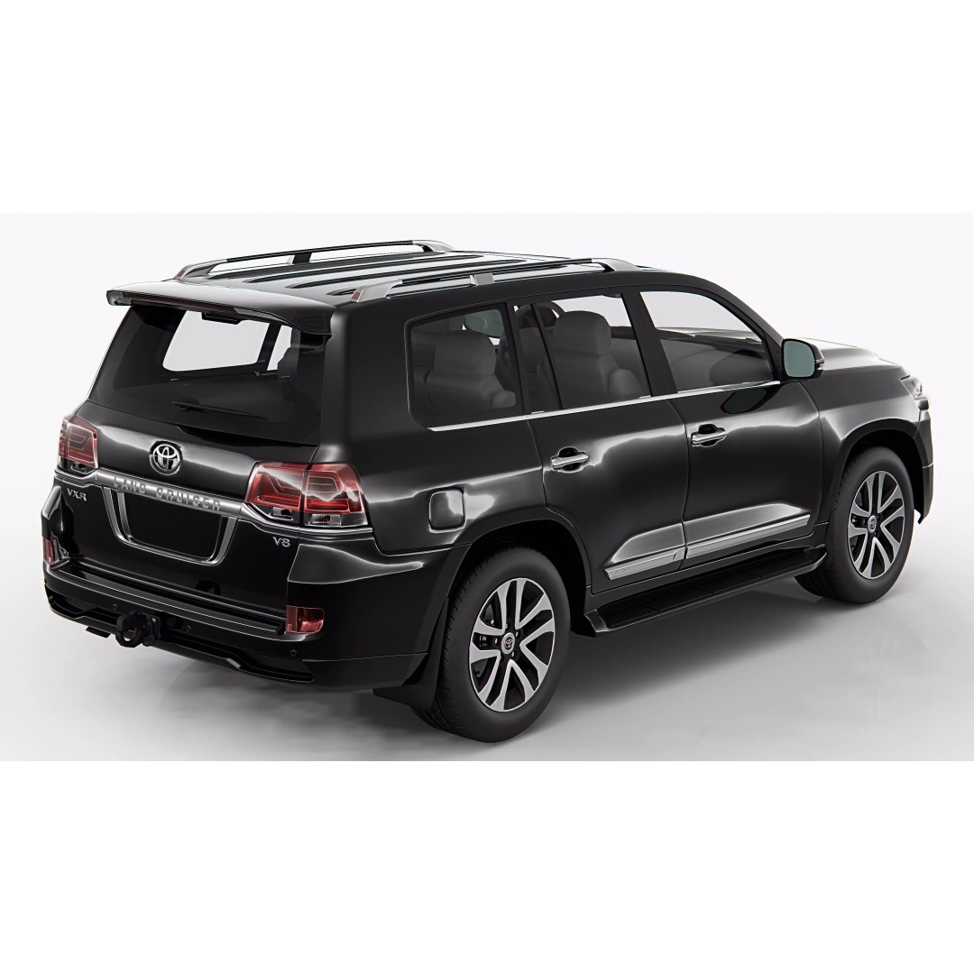Toyota Land Cruiser 2016 3D Model – High Poly SUV, FBX, Blender - View 5
