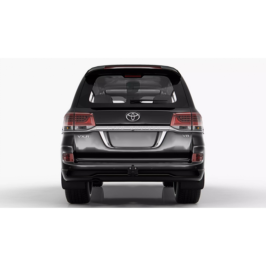 Toyota Land Cruiser 2016 3D Model – High Poly SUV, FBX, Blender - View 7