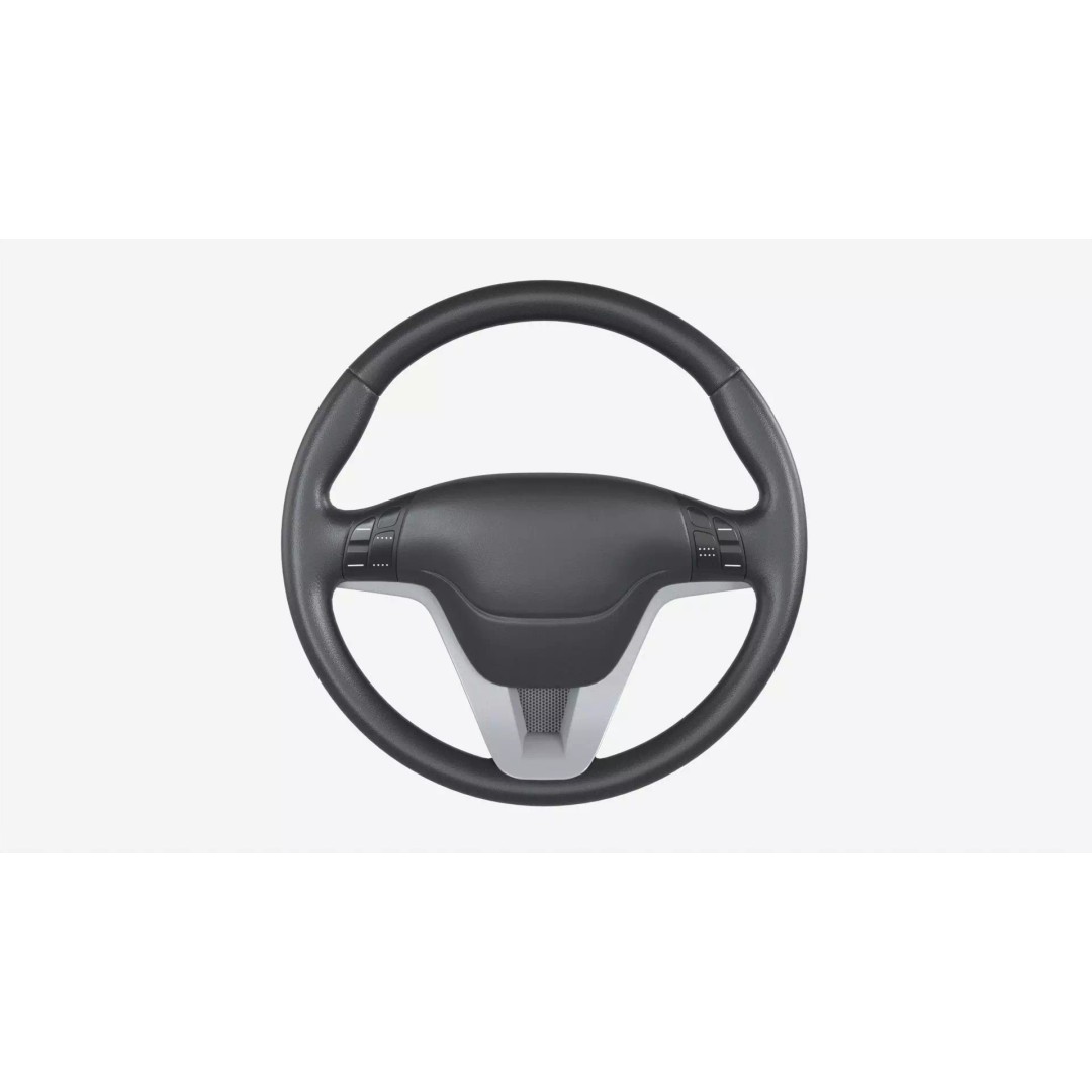 Steering Wheel 3D Model – PBR High Poly Vehicle Part, FBX, OBJ - View 2