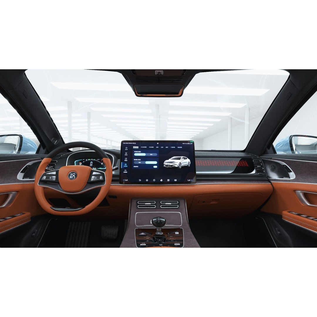 BYD Han EV 2023 Champion Edition 3D Model – Luxury Sedan, FBX, OBJ - View 13