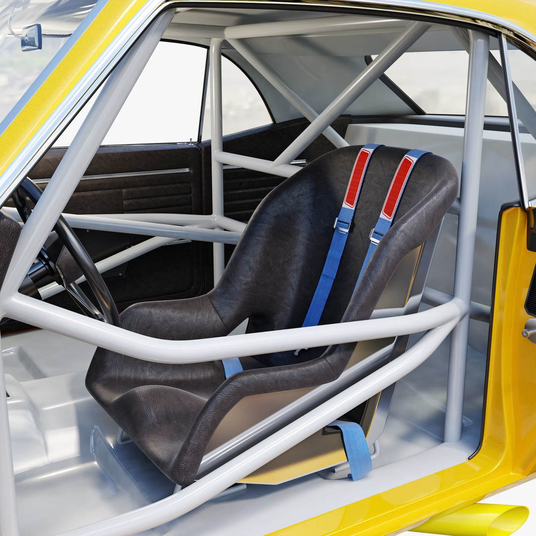 Chevrolet Camaro 3D Model – High Poly Racing Asset, FBX - View 12