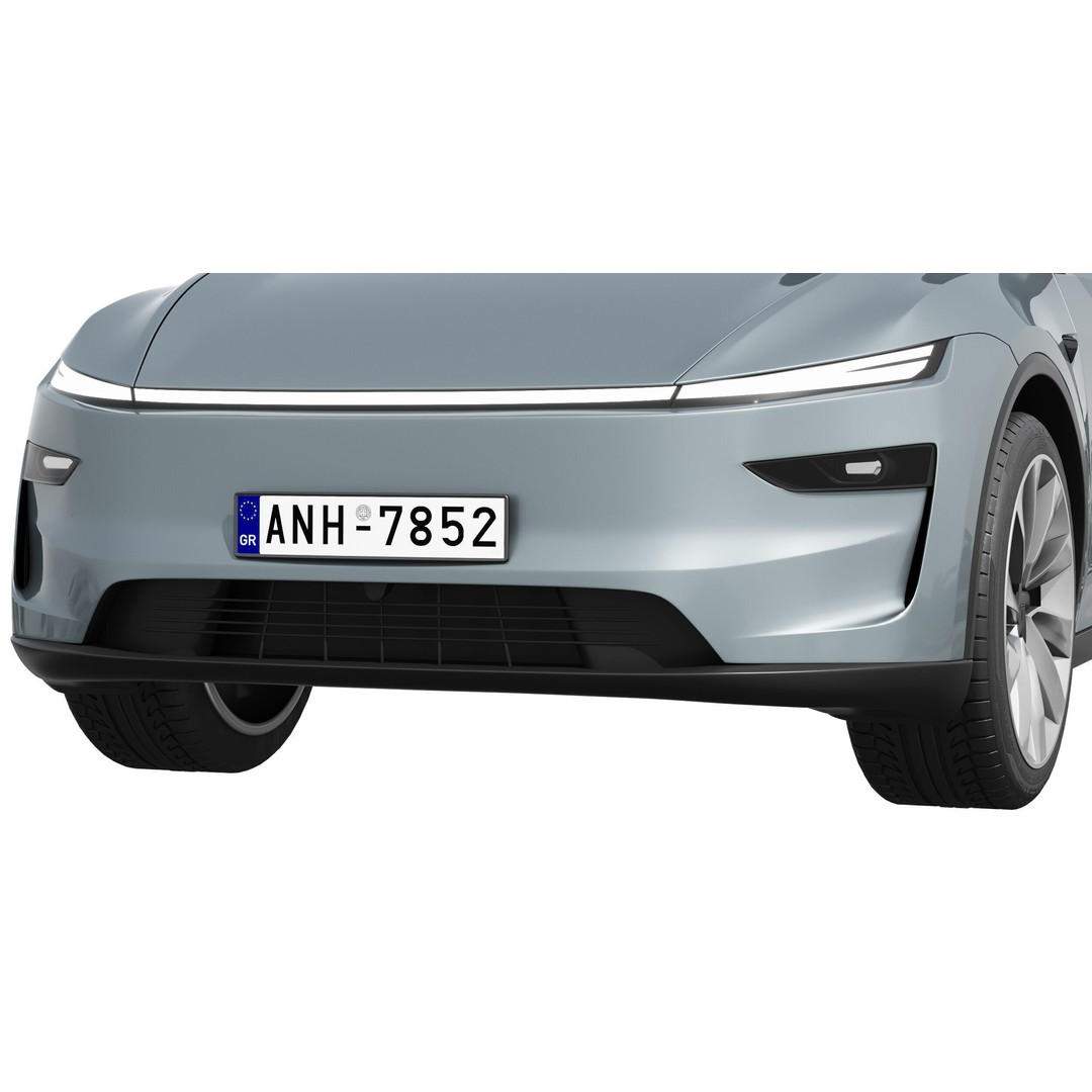 Tesla Model Y 2025 3D Model – High Poly SUV Asset, FBX & OBJ - View 11