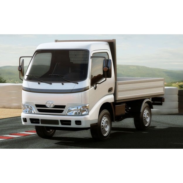 Toyota Dyna 3D Model – Realistic Truck with Detailed Exterior, FBX - View 23