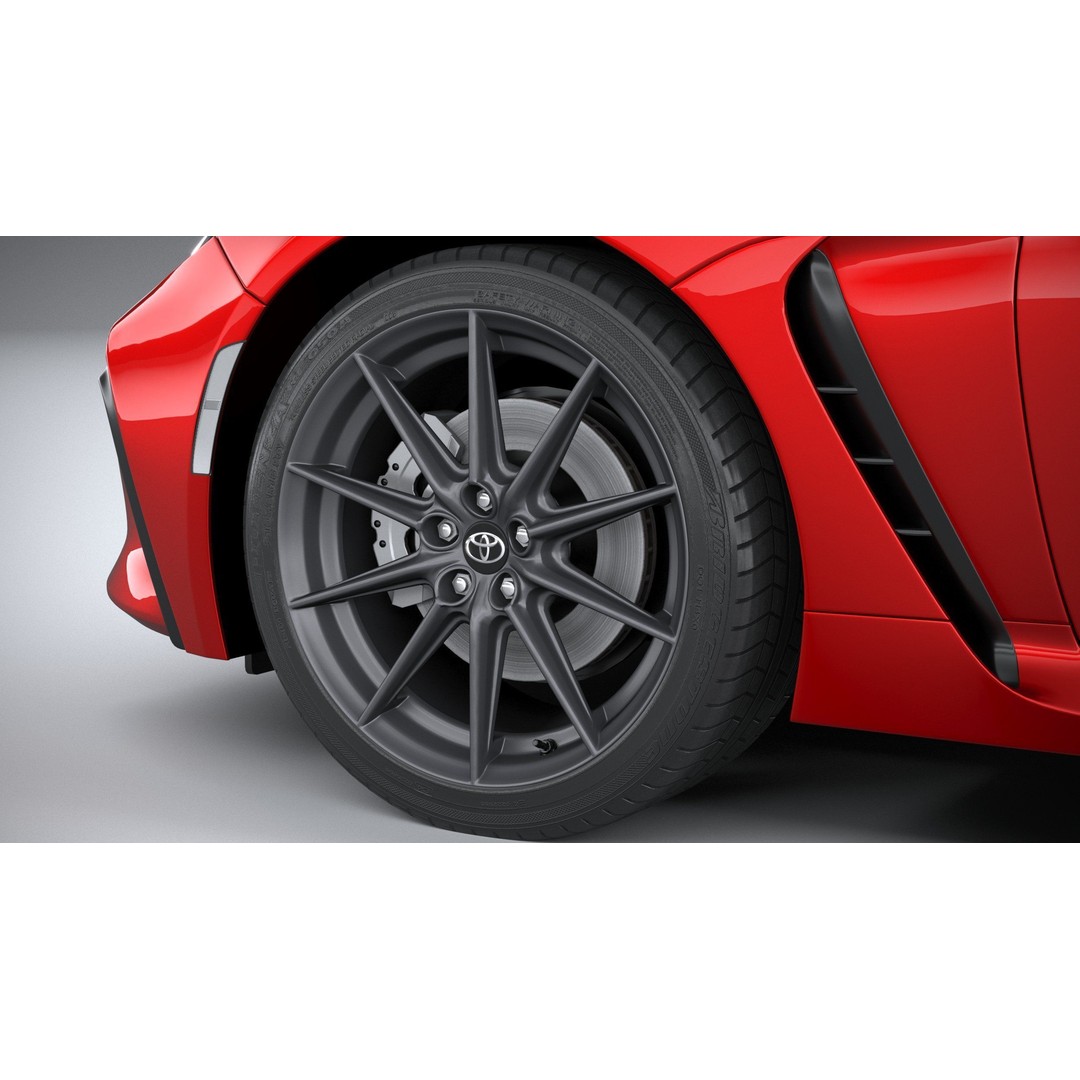 Toyota GR 86 2022 3D Model – High Poly Sport Car Asset, FBX, OBJ - View 18