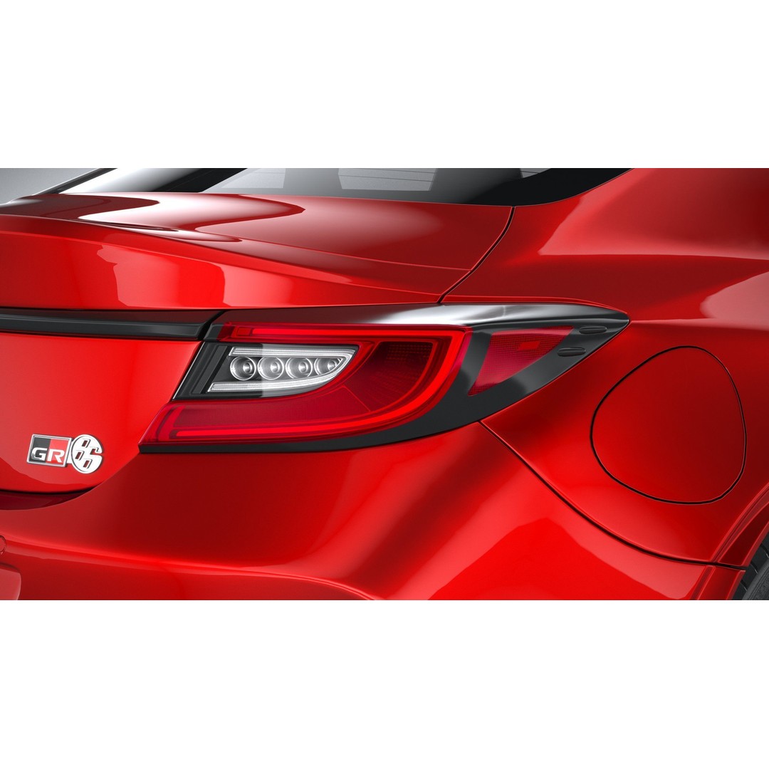 Toyota GR 86 2022 3D Model – High Poly Sport Car Asset, FBX, OBJ - View 20