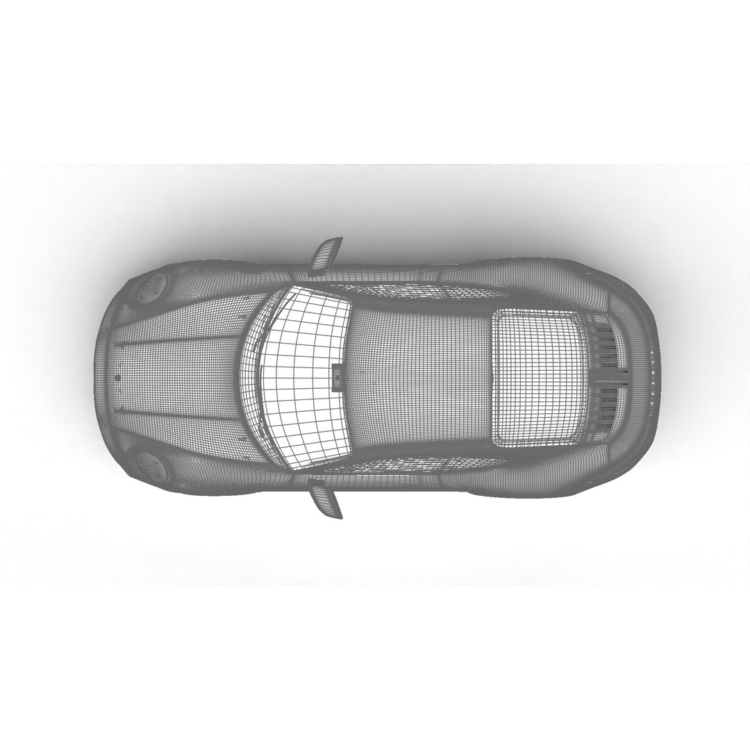 Porsche 911 Carrera T 2025 3D Model – High Poly Rigged Asset, FBX, Blend - View 40