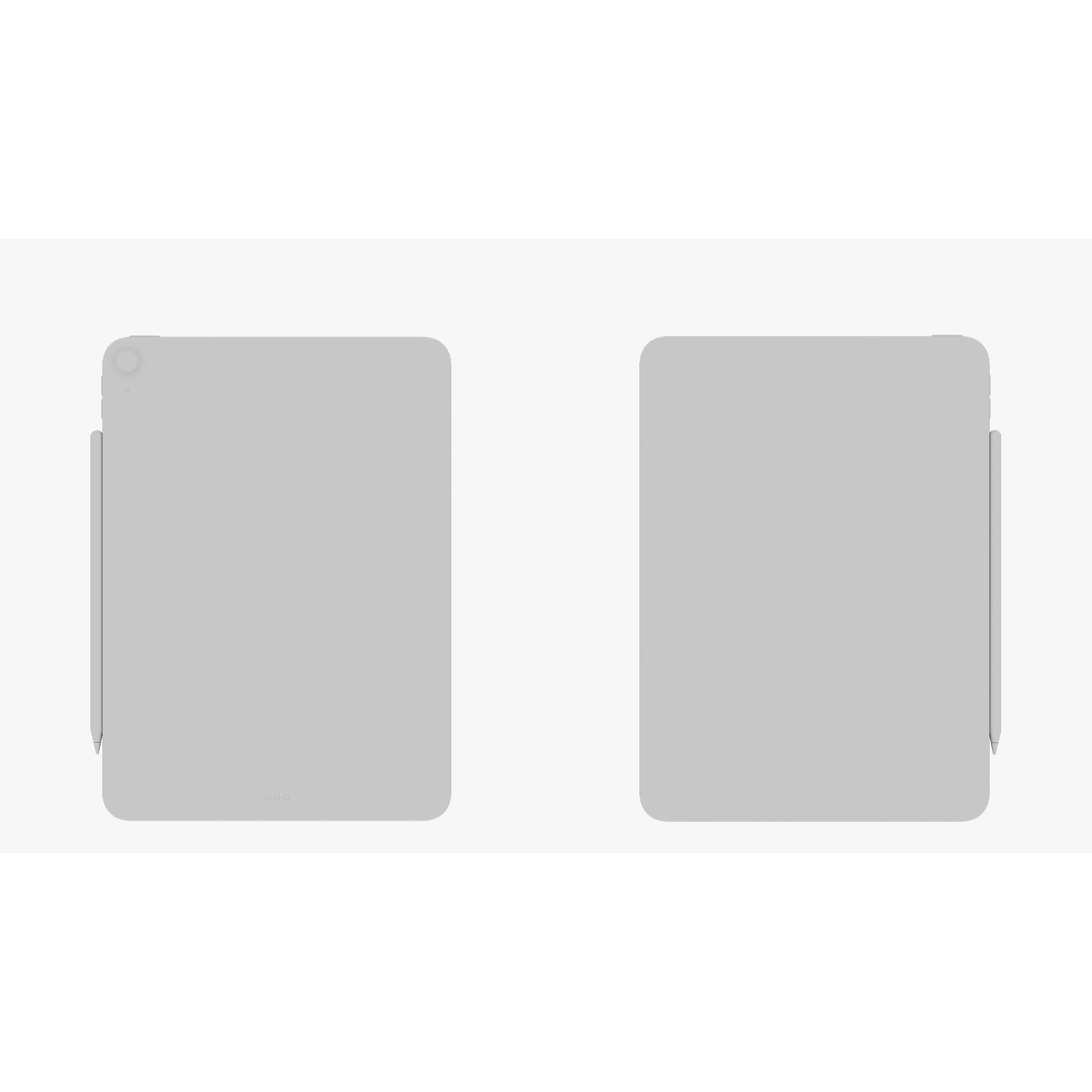 Apple iPad Air 11 & 13 Inch Space Gray - Game-Ready 3D Model - View 23