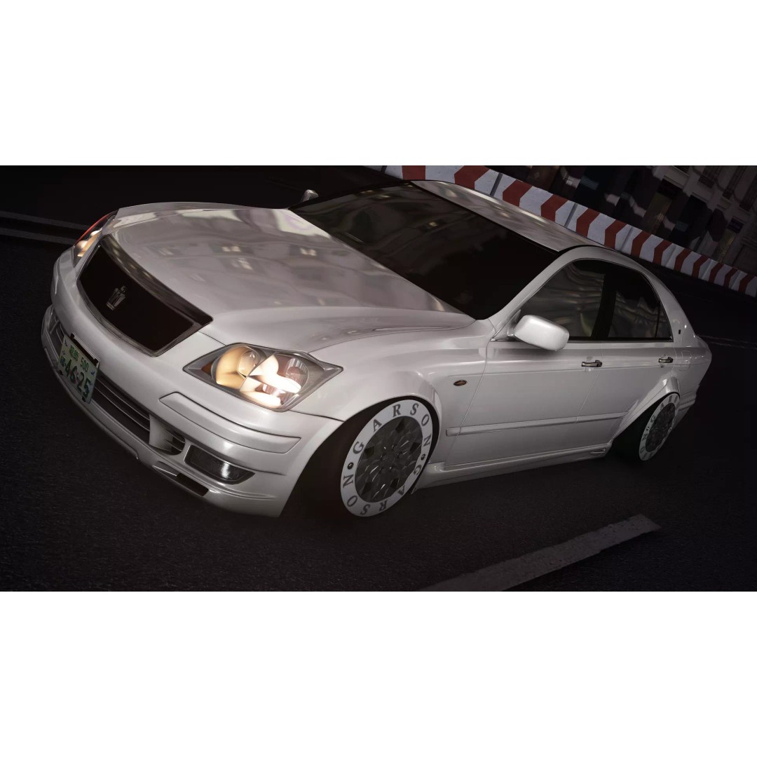 Toyota Crown Athlete 3D Model – Luxury Sedan with Detailed Interior - View 2