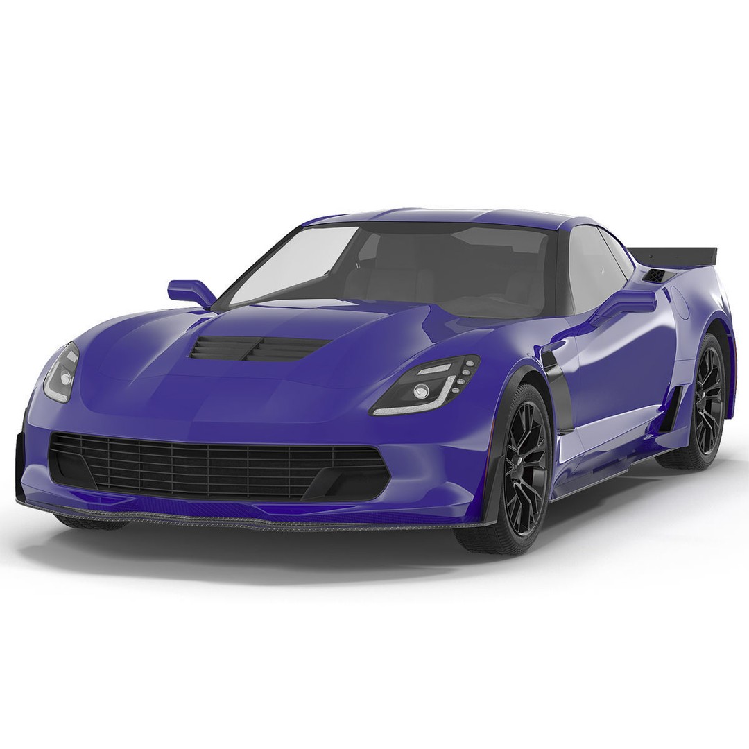 Sports Car 3D Model – High-Quality Generic Vehicle with Detailed Interior - View 18