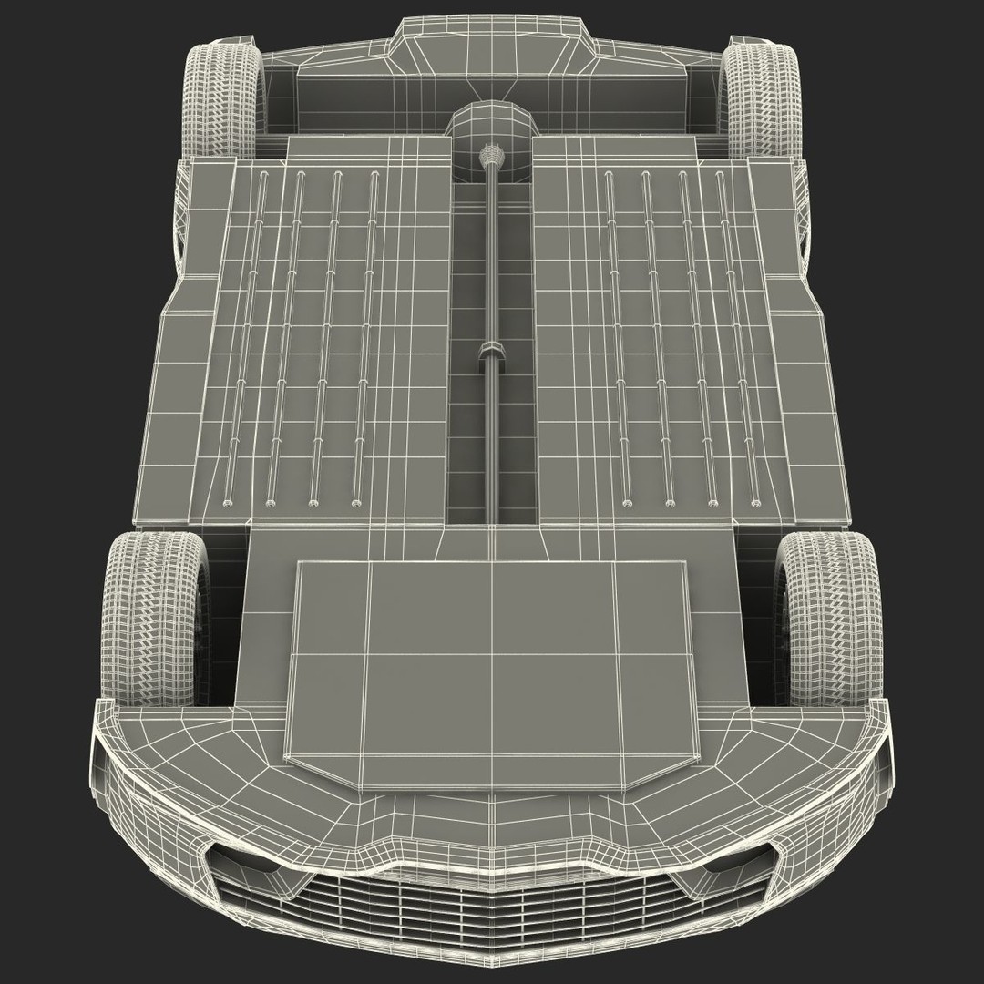 Sports Car 3D Model – High-Quality Generic Vehicle with Detailed Interior - View 19