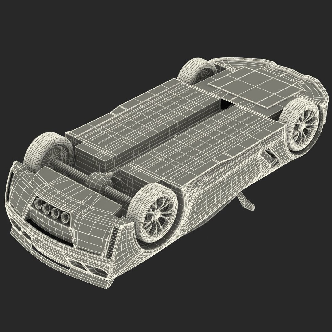 Sports Car 3D Model – High-Quality Generic Vehicle with Detailed Interior - View 23