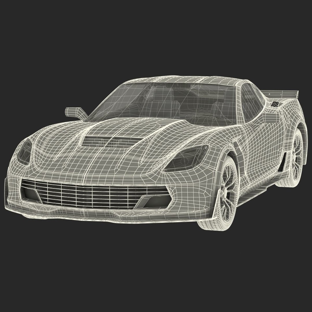 Sports Car 3D Model – High-Quality Generic Vehicle with Detailed Interior - View 25