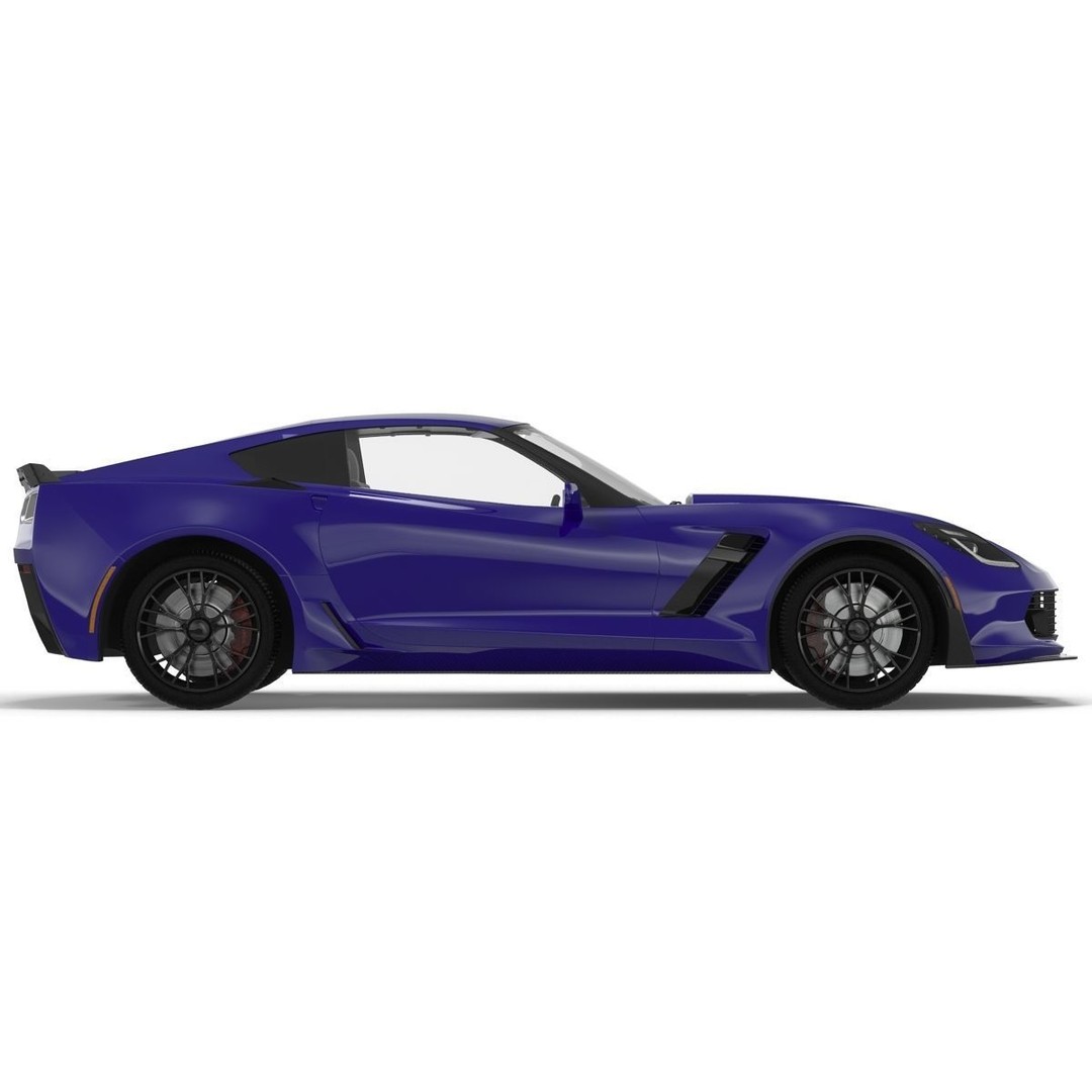 Sports Car 3D Model – High-Quality Generic Vehicle with Detailed Interior - View 26