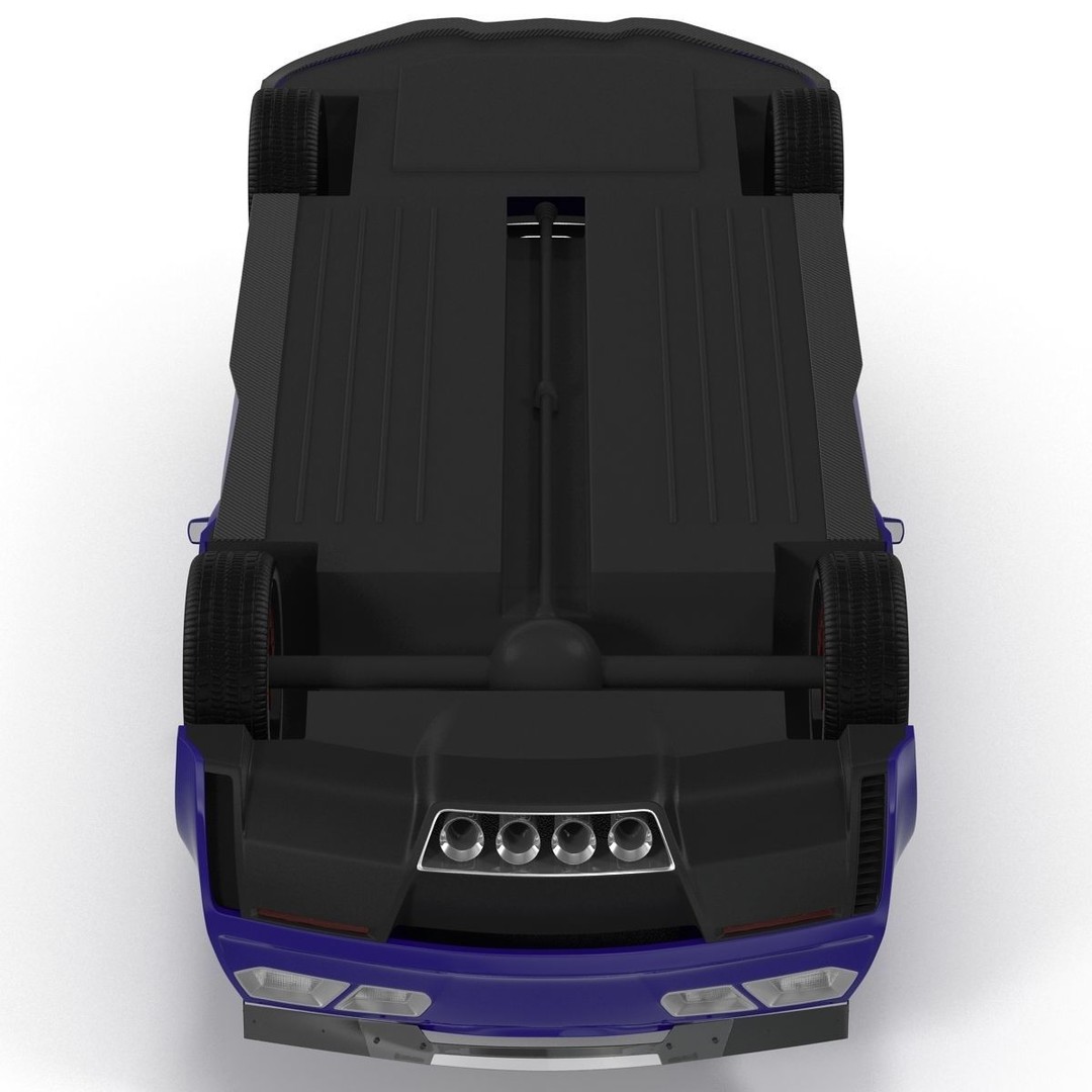 Sports Car 3D Model – High-Quality Generic Vehicle with Detailed Interior - View 32