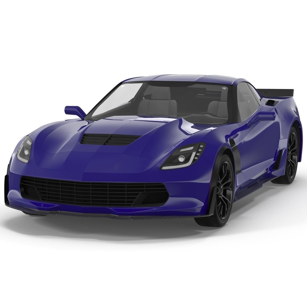 Sports Car 3D Model – High-Quality Generic Vehicle with Detailed Interior - View 40