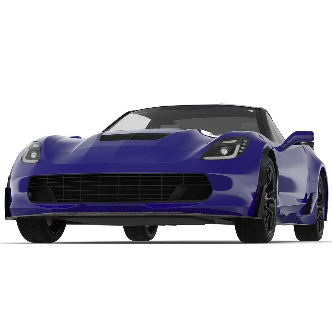 Sports Car 3D Model – High-Quality Generic Vehicle with Detailed Interior - View 42