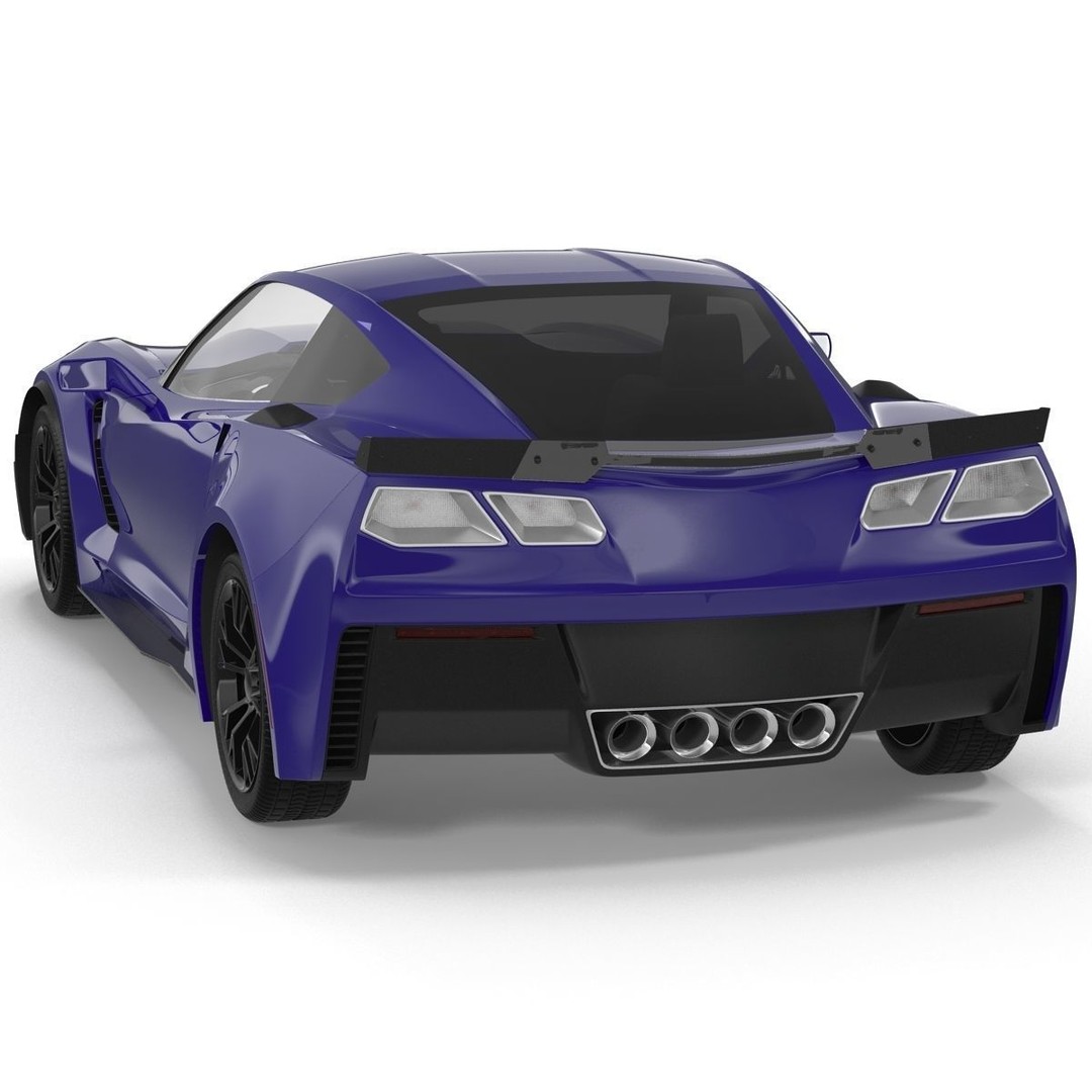 Sports Car 3D Model – High-Quality Generic Vehicle with Detailed Interior - View 56