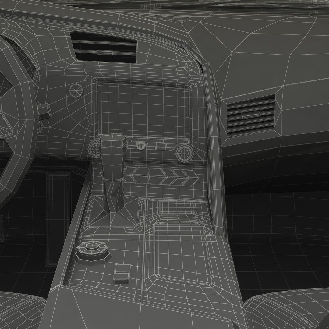 Sports Car 3D Model – High-Quality Generic Vehicle with Detailed Interior - View 59