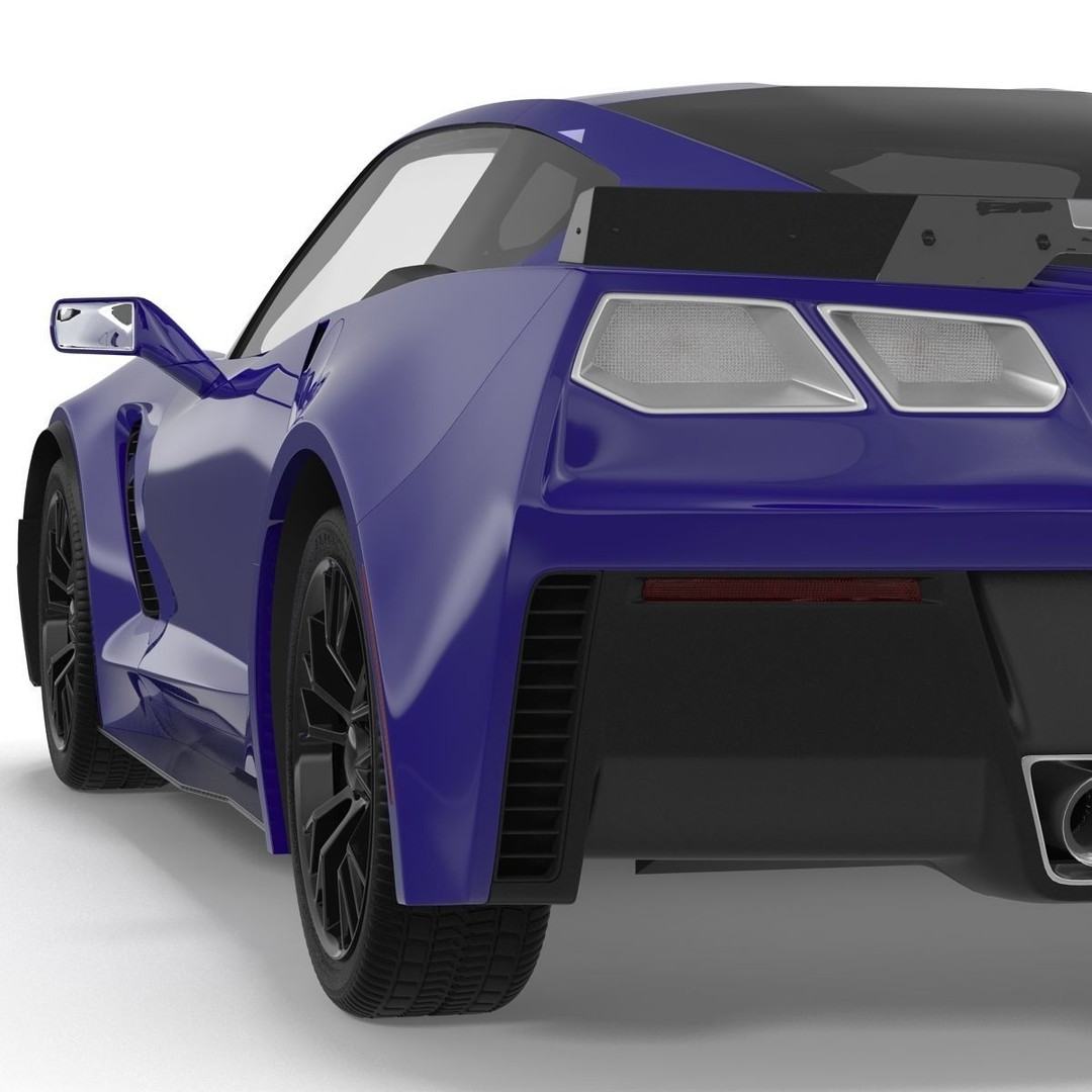 Sports Car 3D Model – High-Quality Generic Vehicle with Detailed Interior - View 64