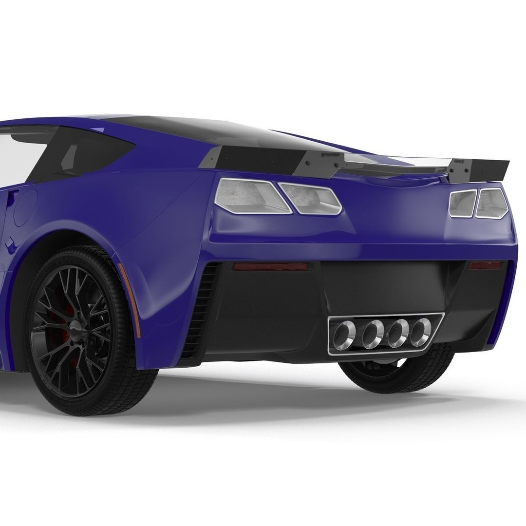 Sports Car 3D Model – High-Quality Generic Vehicle with Detailed Interior - View 65