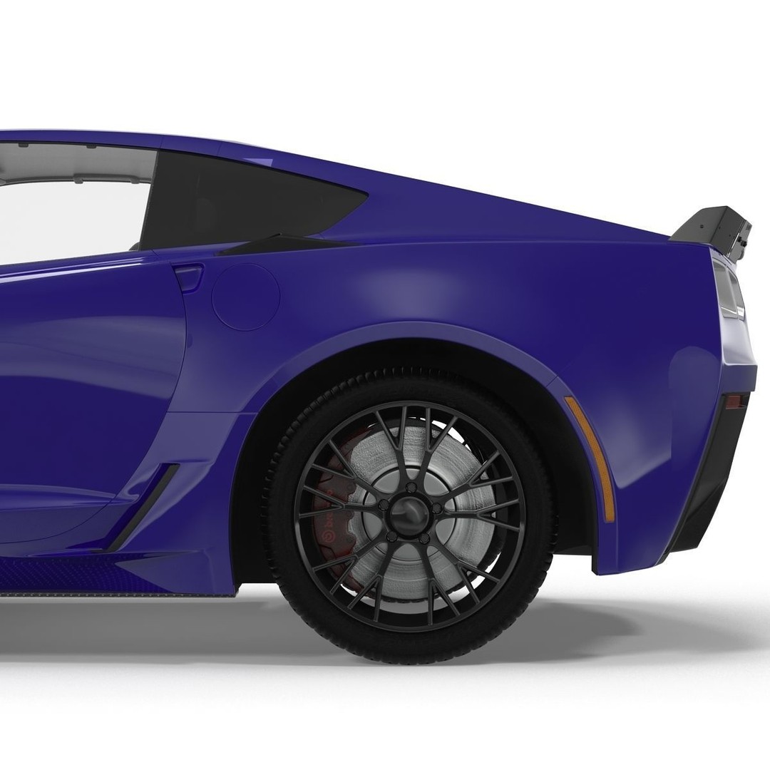 Sports Car 3D Model – High-Quality Generic Vehicle with Detailed Interior - View 69
