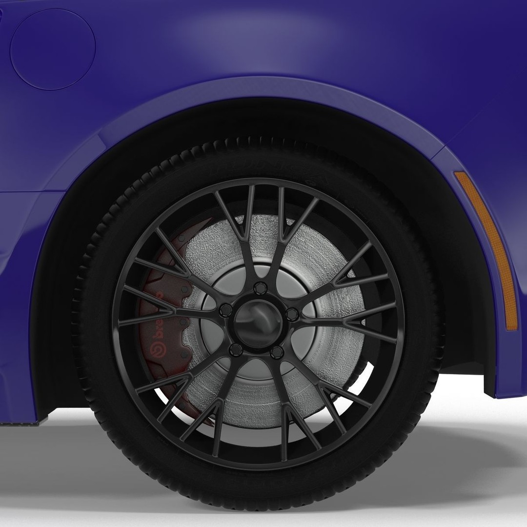 Sports Car 3D Model – High-Quality Generic Vehicle with Detailed Interior - View 70