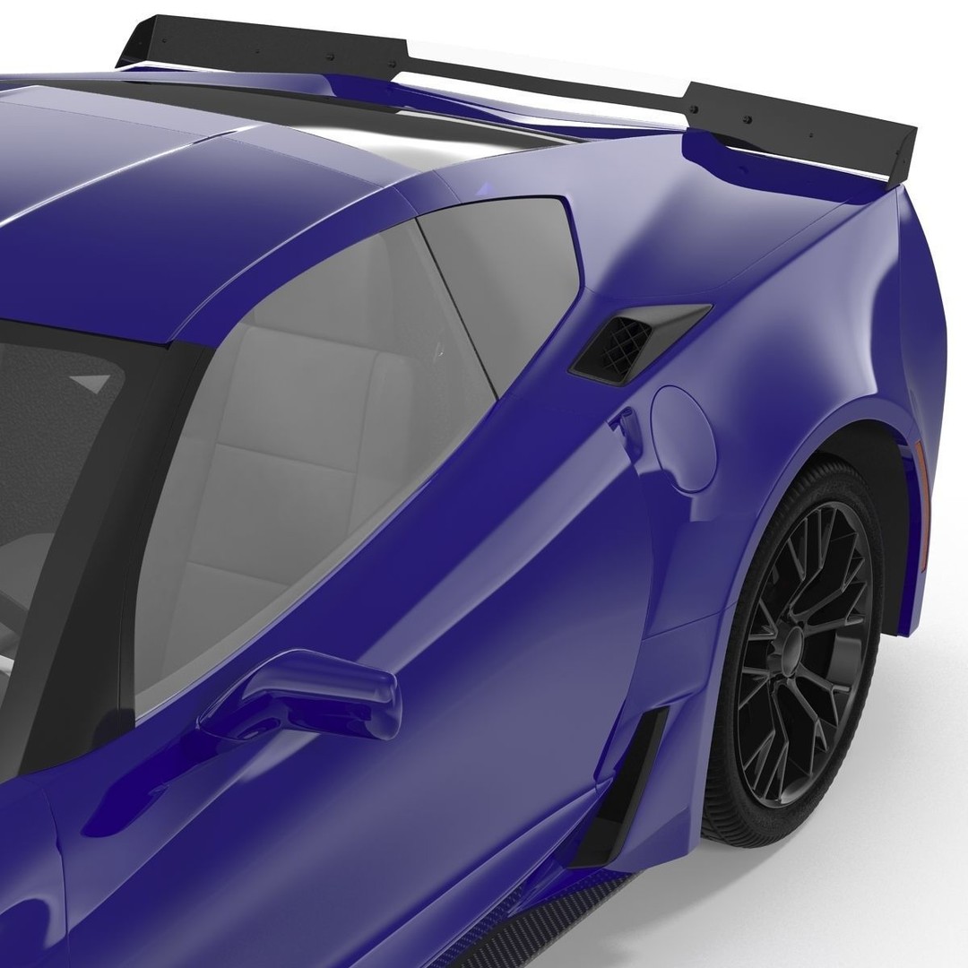 Sports Car 3D Model – High-Quality Generic Vehicle with Detailed Interior - View 73