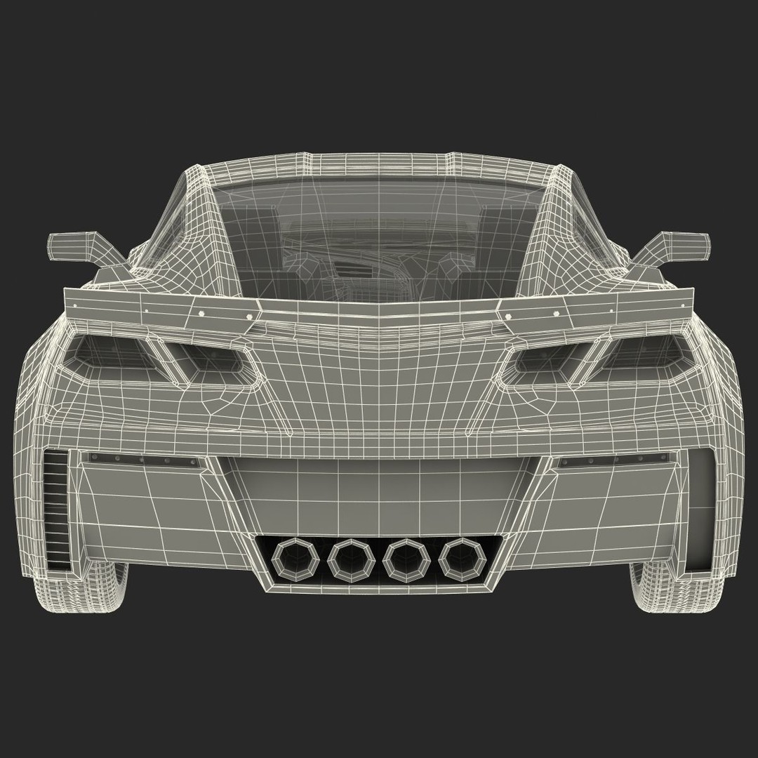 Sports Car 3D Model – High-Quality Generic Vehicle with Detailed Interior - View 9