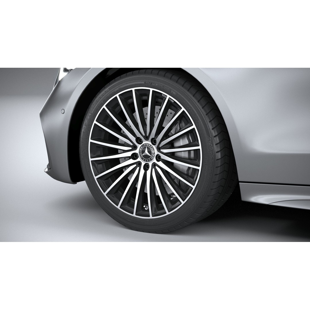Mercedes-Benz C-Class 2022 3D Model – High Poly Car Asset, FBX, OBJ - View 18