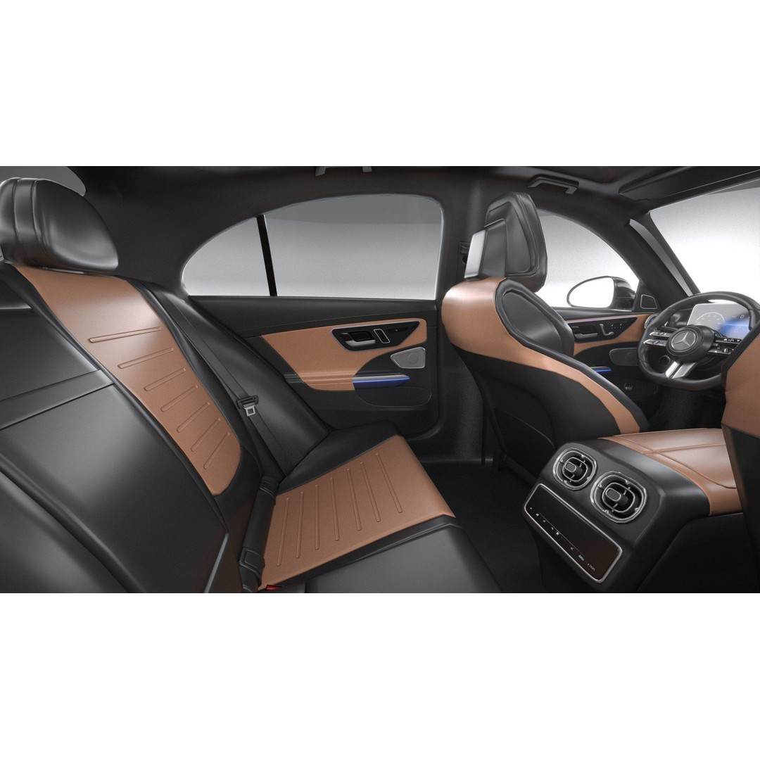 Mercedes-Benz C-Class 2022 3D Model – High Poly Car Asset, FBX, OBJ - View 31