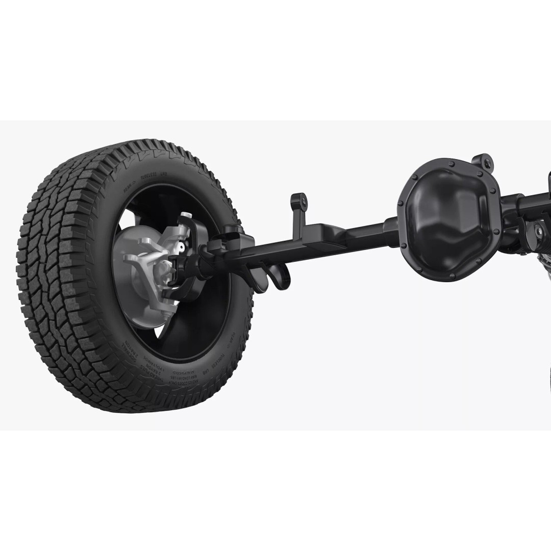 4x4 Chassis 3D Model – High Quality Polygonal Design, FBX - View 15