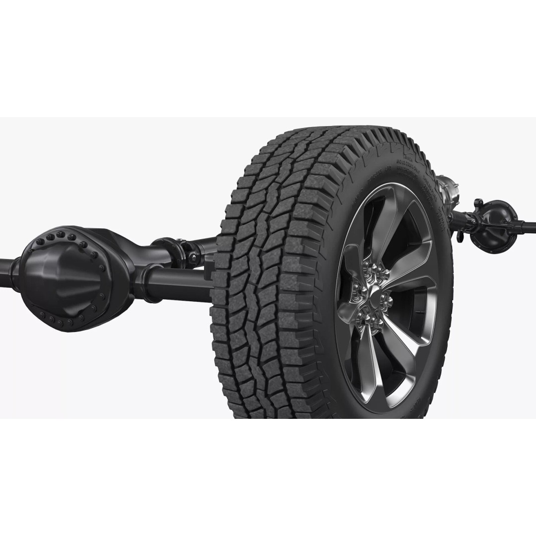 4x4 Chassis 3D Model – High Quality Polygonal Design, FBX - View 17