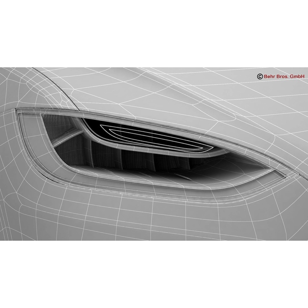 Tesla Model X 2017 3D Model – High Poly SUV with Detailed Interior, FBX, OBJ - View 26
