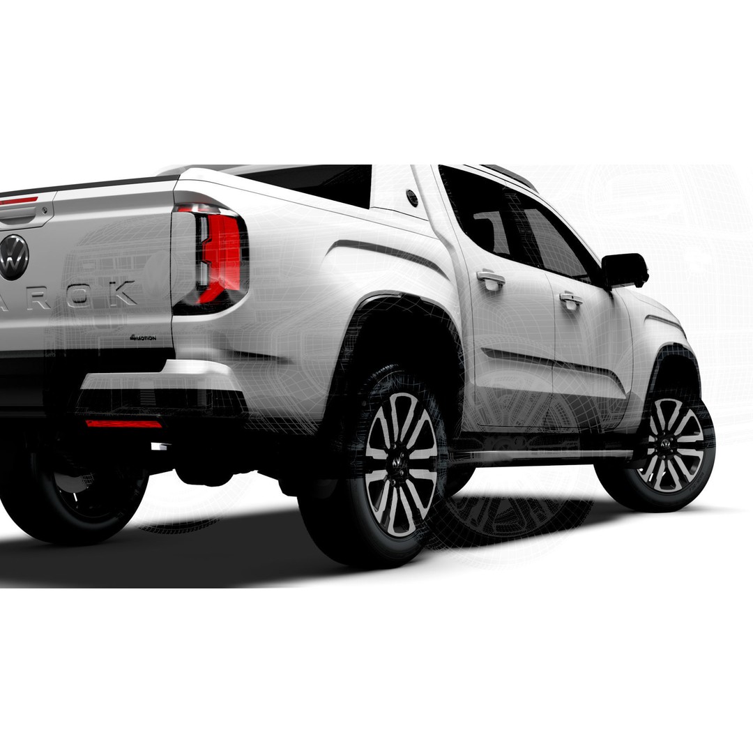 VW Amarok Aventura Edition 2025 3D Model – High Poly SUV with PBR Textures