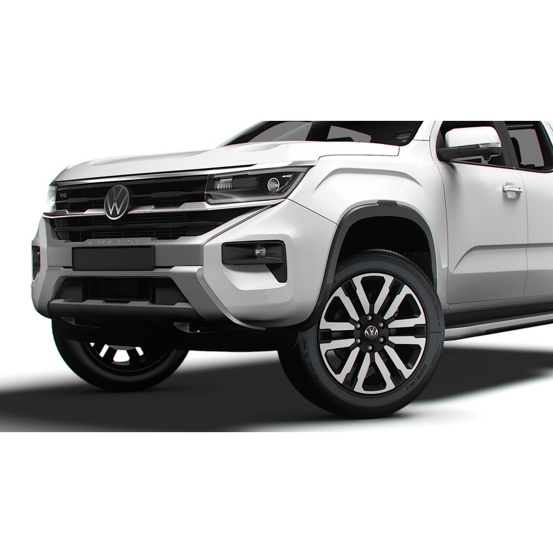 VW Amarok Aventura Edition 2025 3D Model – High Poly SUV with PBR Textures - View 13