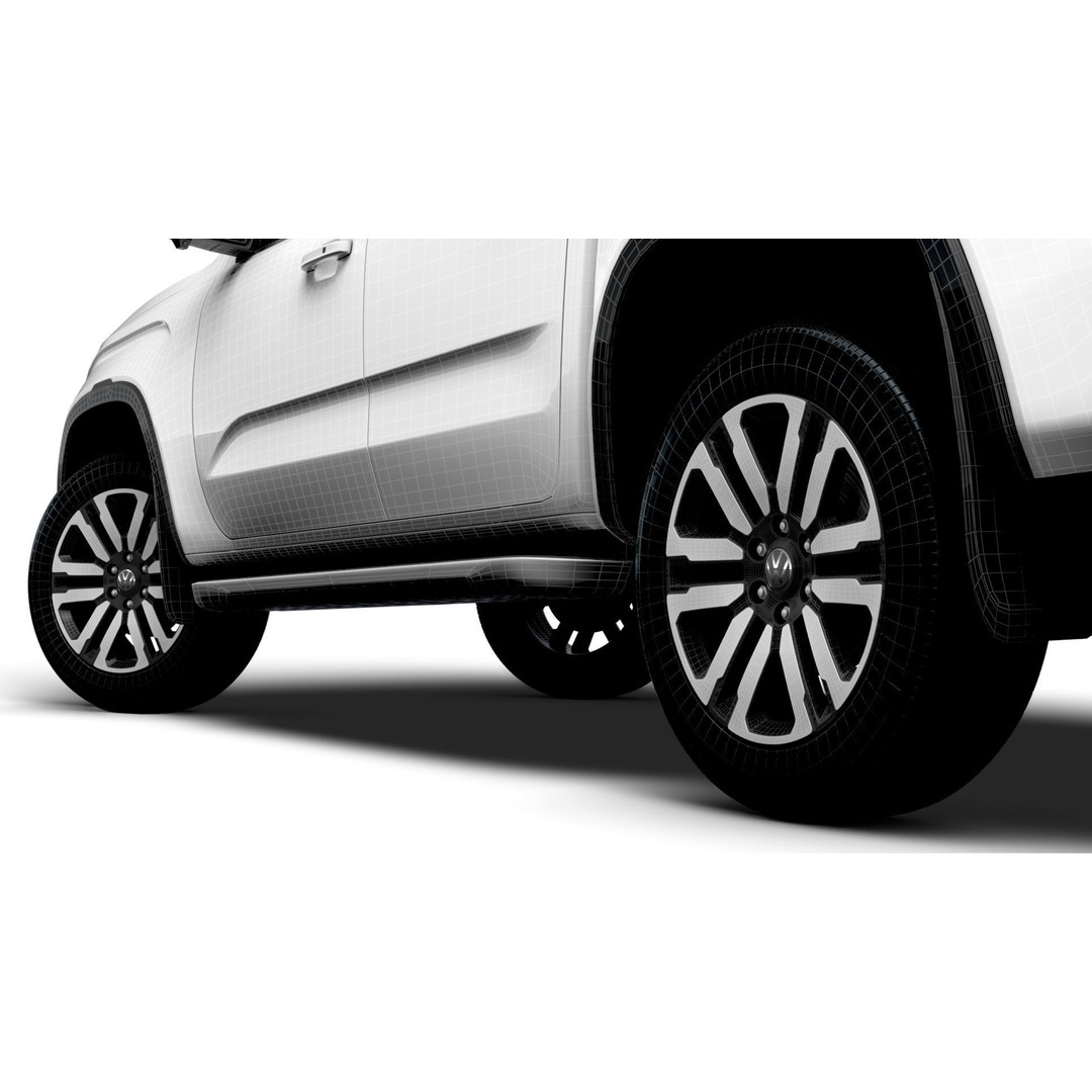 VW Amarok Aventura Edition 2025 3D Model – High Poly SUV with PBR Textures - View 19