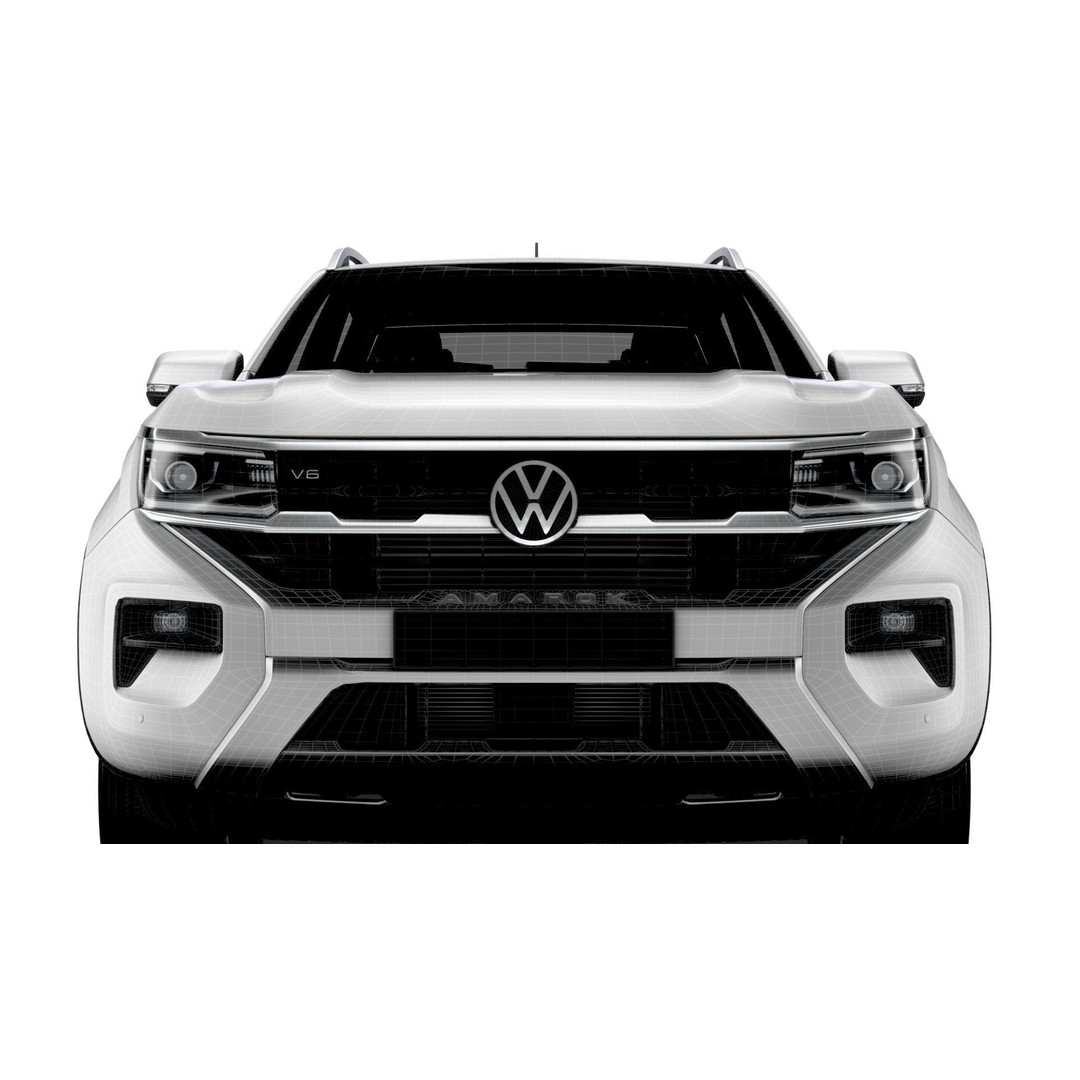 VW Amarok Aventura Edition 2025 3D Model – High Poly SUV with PBR Textures - View 23