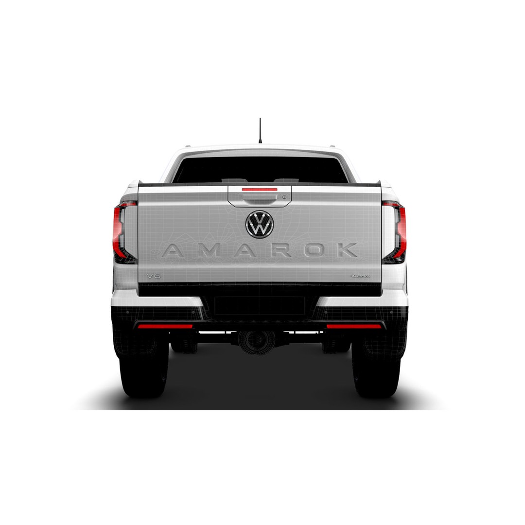VW Amarok Aventura Edition 2025 3D Model – High Poly SUV with PBR Textures - View 24