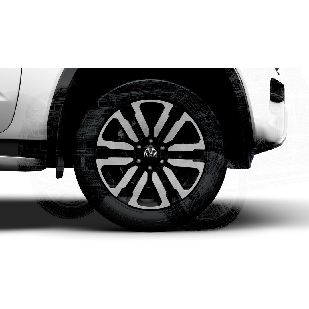 VW Amarok Aventura Edition 2025 3D Model – High Poly SUV with PBR Textures - View 28