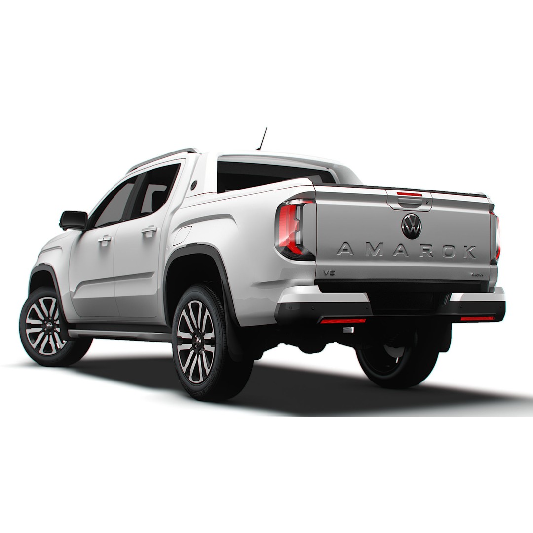 VW Amarok Aventura Edition 2025 3D Model – High Poly SUV with PBR Textures - View 4