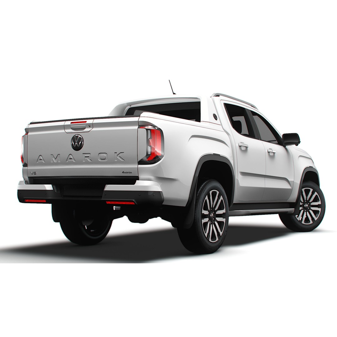 VW Amarok Aventura Edition 2025 3D Model – High Poly SUV with PBR Textures - View 7