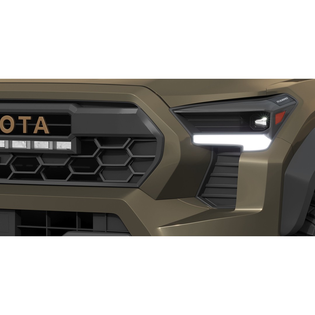 Toyota Tacoma Trailhunter 2024 3D Model – High Poly SUV, FBX, PBR Textures - View 14