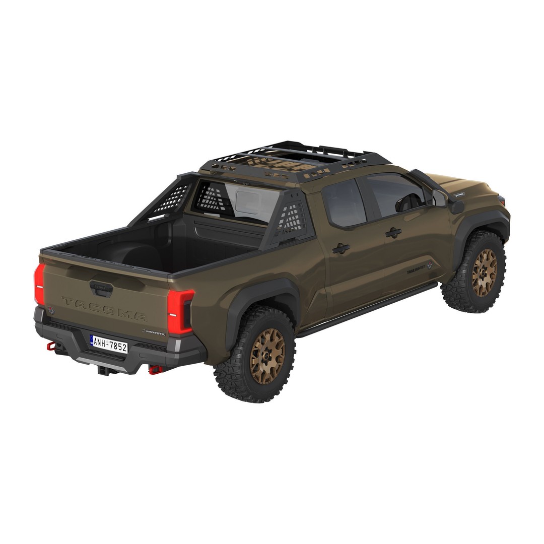 Toyota Tacoma Trailhunter 2024 3D Model – High Poly SUV, FBX, PBR Textures - View 6