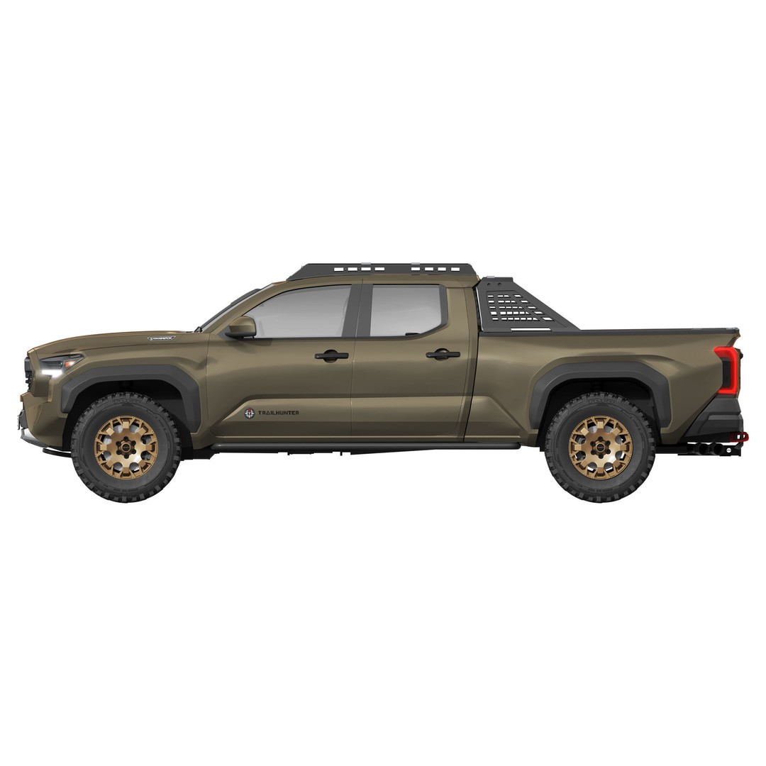Toyota Tacoma Trailhunter 2024 3D Model – High Poly SUV, FBX, PBR Textures - View 7