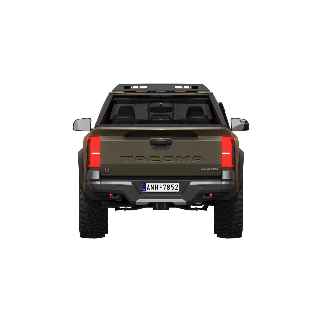 Toyota Tacoma Trailhunter 2024 3D Model – High Poly SUV, FBX, PBR Textures - View 9