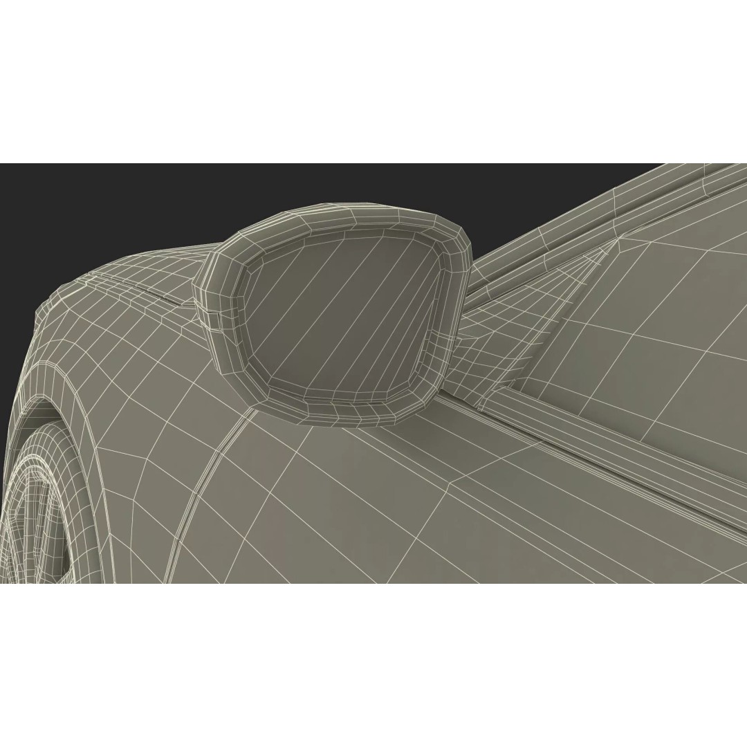 Blue Honda Accord 2025 3D Model – High Poly Sedan with PBR Textures - View 37