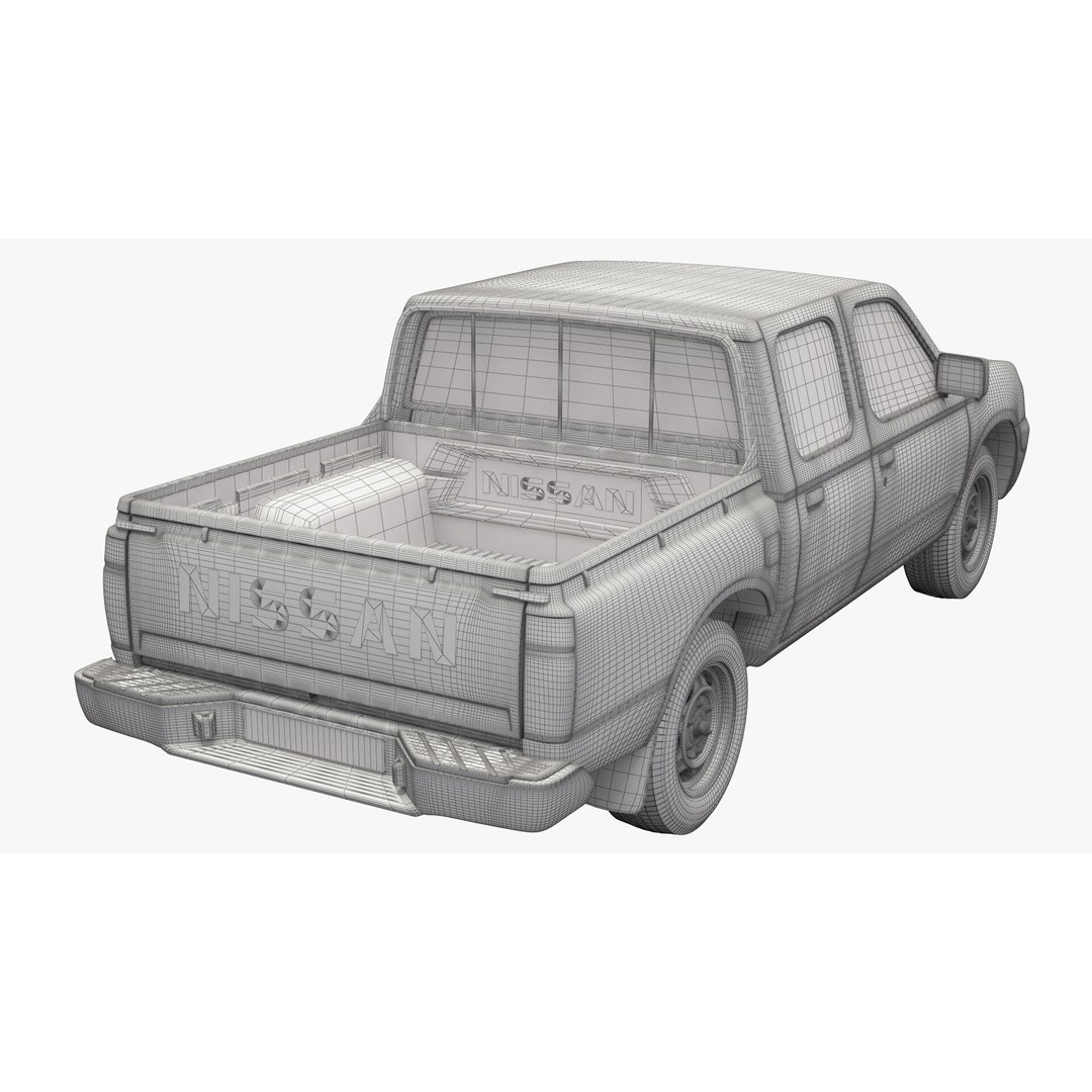 Nissan Ddsen 3D Model – High Poly SUV Asset, FBX, OBJ, PBR Textures