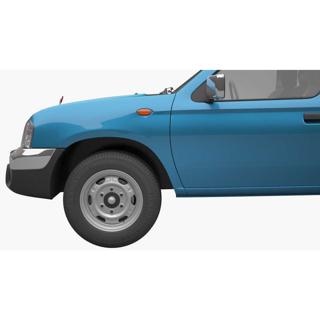 Nissan Ddsen 3D Model – High Poly SUV Asset, FBX, OBJ, PBR Textures - View 16
